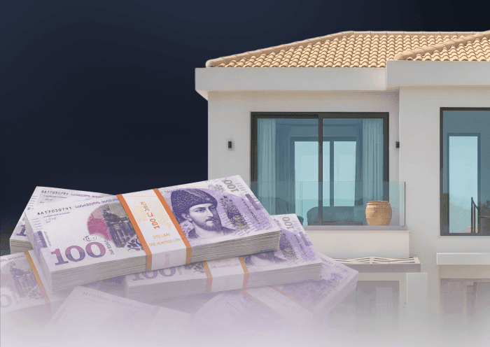 US real estate paid for in Georgian lari